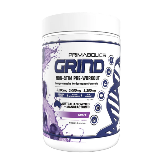 GRIND V2 NON-STIM PRE-WORKOUT by PRIMABOLICS