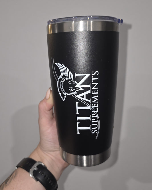 INSULATED TRAVEL CUP by Titan Supplements