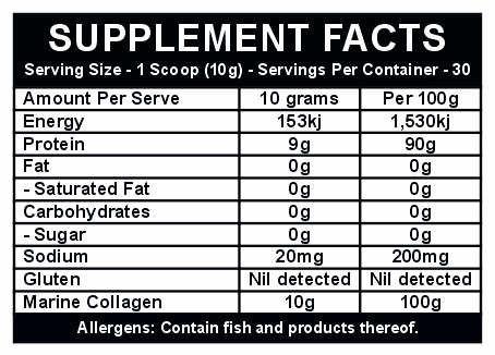 2RAR PURE MARINE COLLAGEN by IRONSIDE