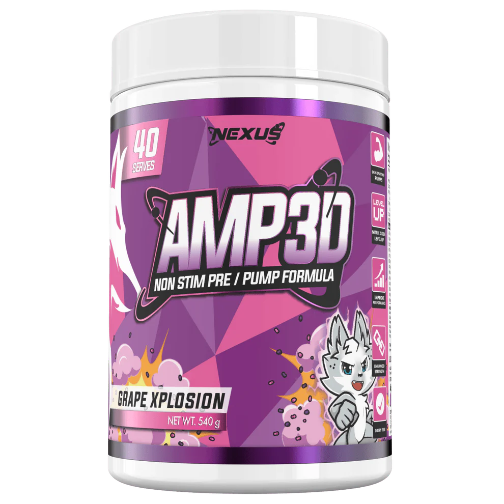 AMP3D - NON-STIM PRE-WORKOUT by NEXUS