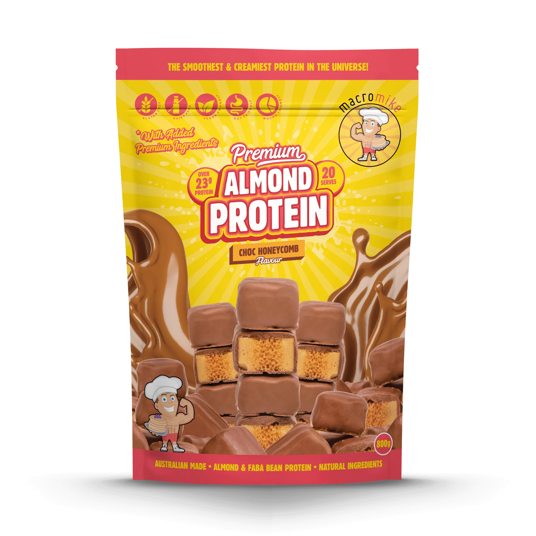 PREMIUM ALMOND PROTEIN by MACRO MIKE