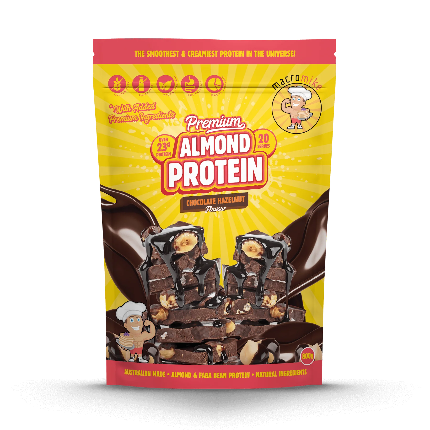 PREMIUM ALMOND PROTEIN by MACRO MIKE
