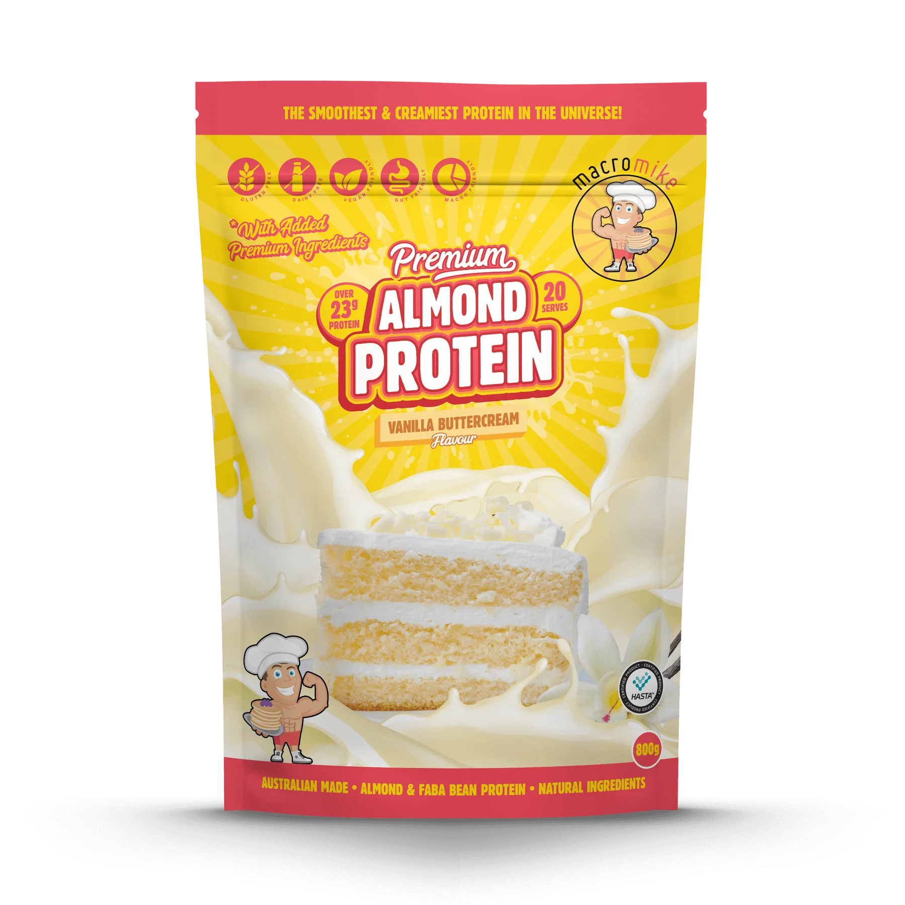 PREMIUM ALMOND PROTEIN by MACRO MIKE