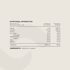 ARGININE by SWITCH NUTRITION