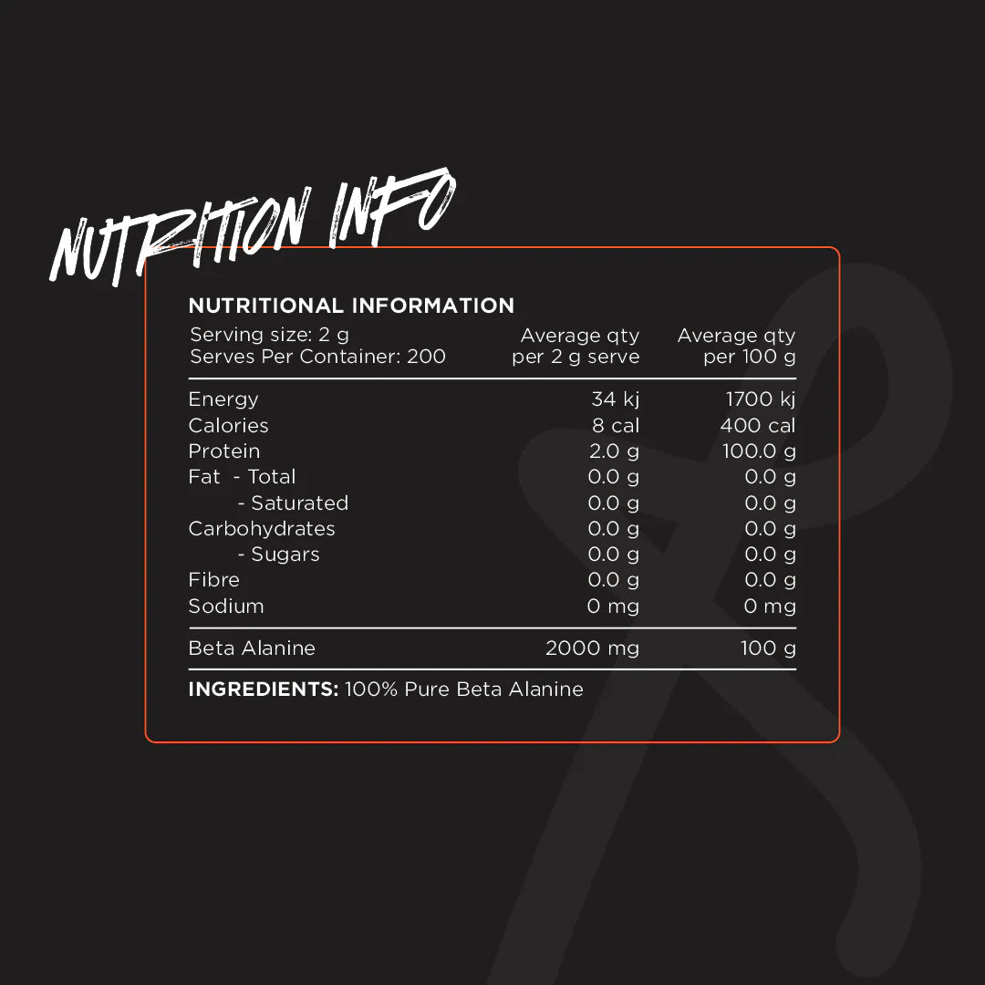 BETA-ALANINE by SWITCH NUTRITION