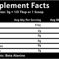 BETA-ALANINE by KRUPT