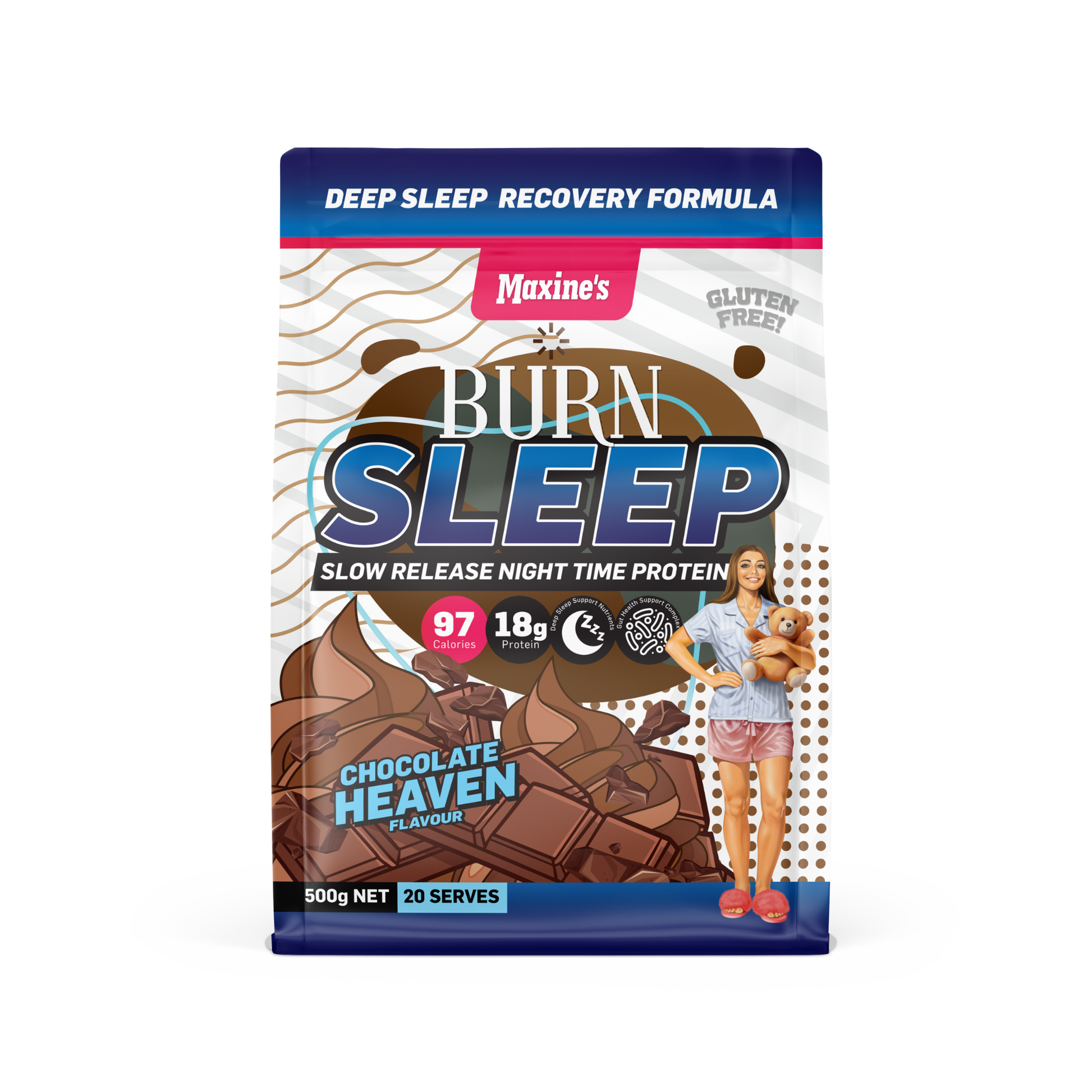 BURN SLEEP PROTEIN by MAXINE'S