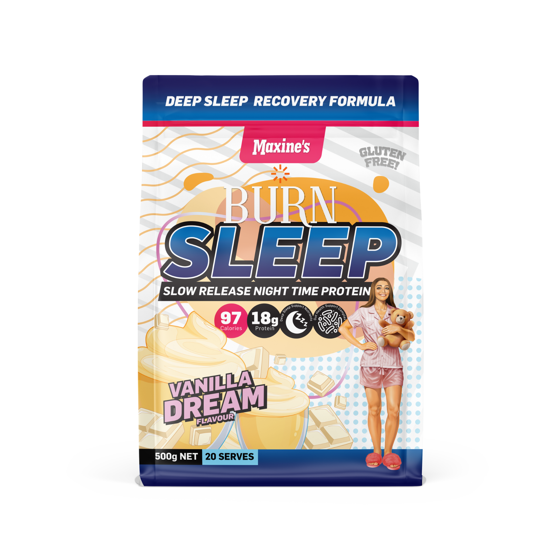 BURN SLEEP PROTEIN by MAXINE'S