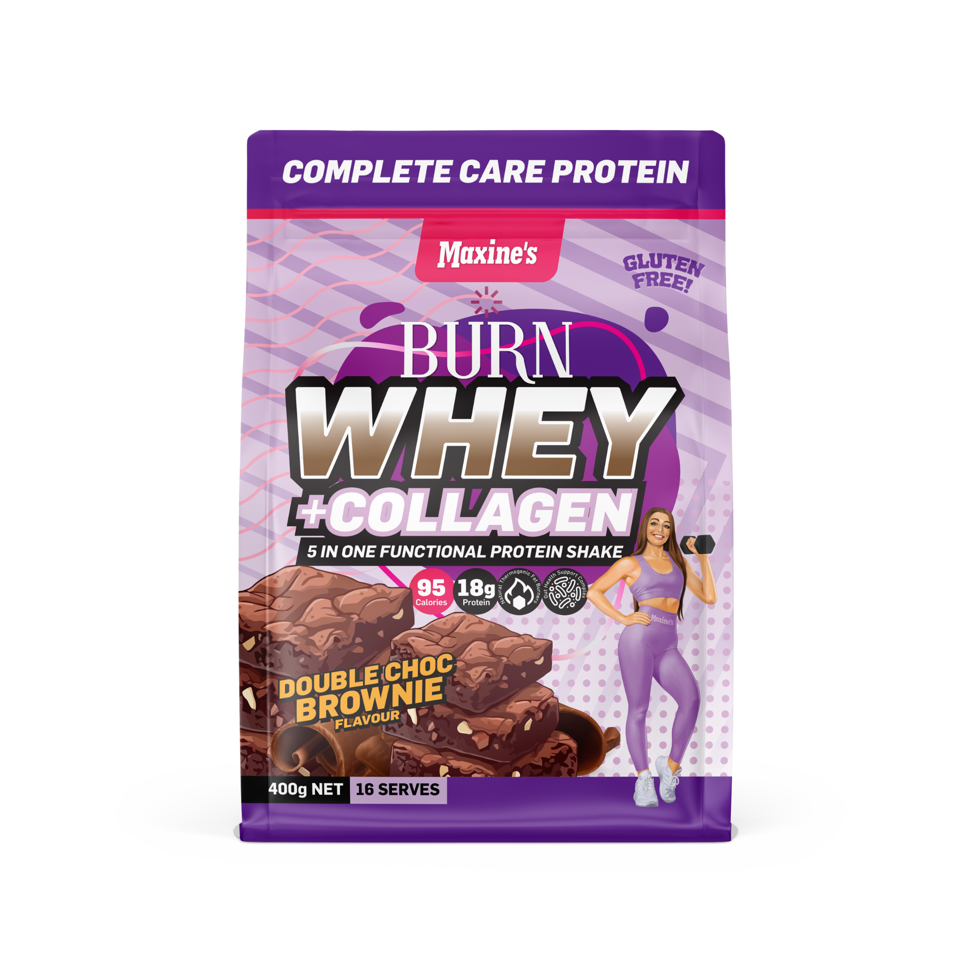 BURN WHEY + COLLAGEN PROTEIN by MAXINE'S