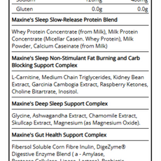 BURN SLEEP PROTEIN by MAXINE'S