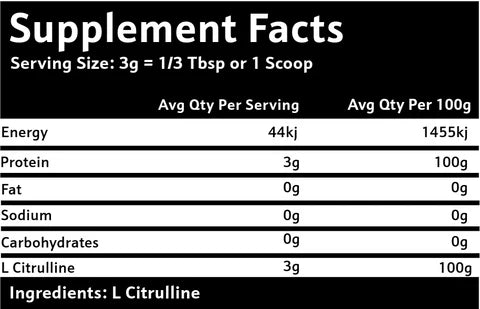 L-CITRULLINE by KRUPT