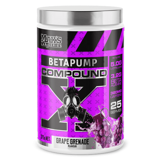 BETAPUMP - COMPOUND X PRE-WORKOUT by MAX'S