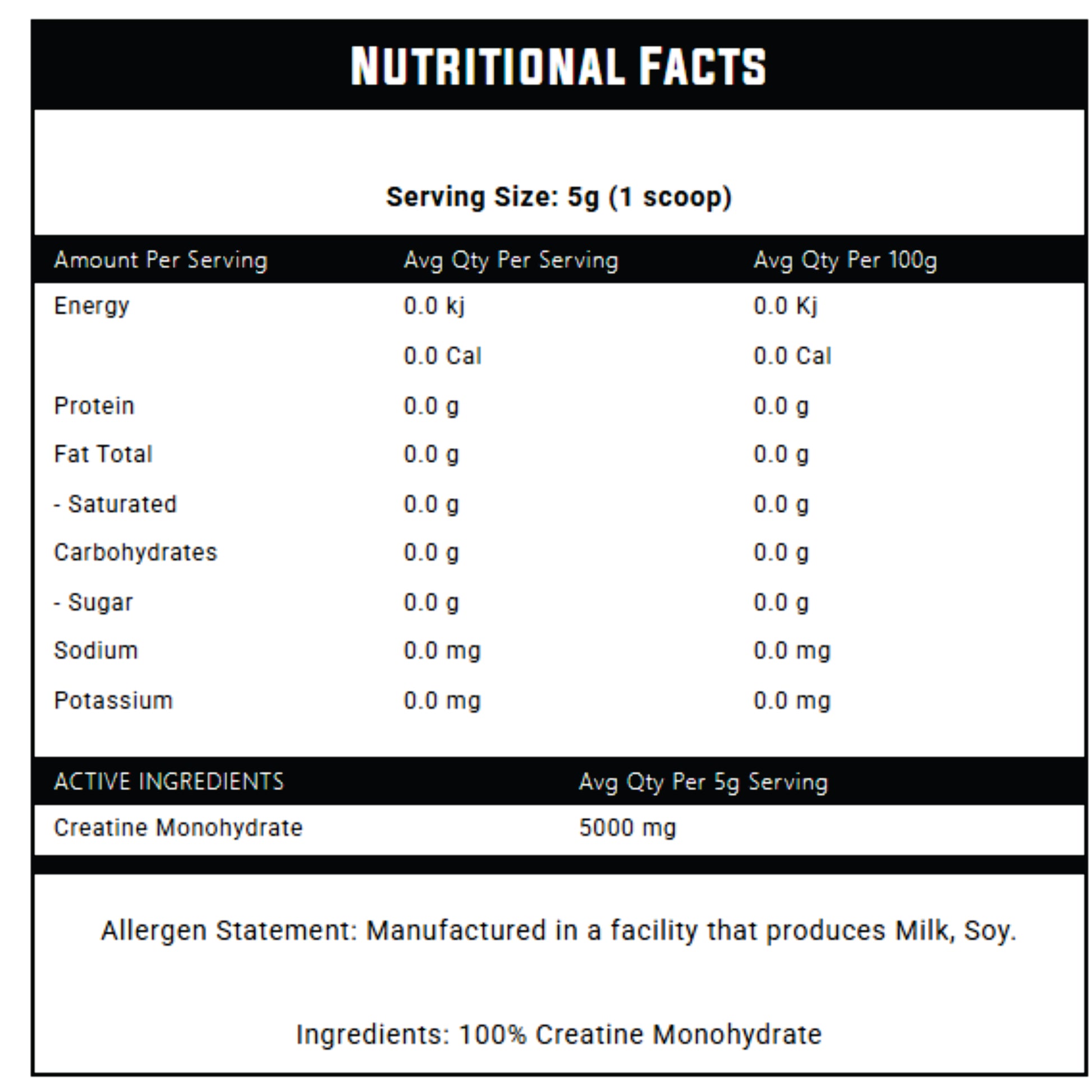 CREATINE MONOHYDRATE by NEXUS