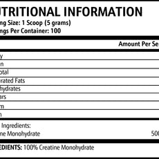 CREATINE MONOHYDRATE by KRUPT