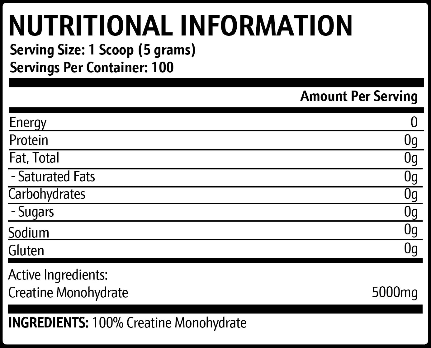 CREATINE MONOHYDRATE by KRUPT
