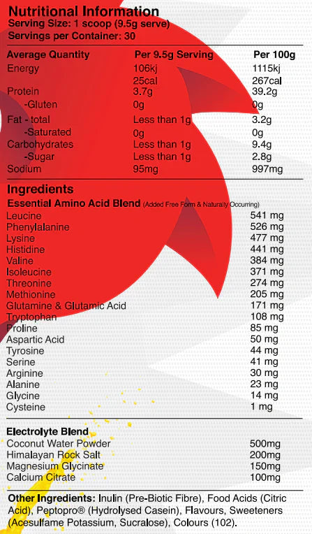 DRAGON FUEL AMINO ACIDS by RED DRAGON