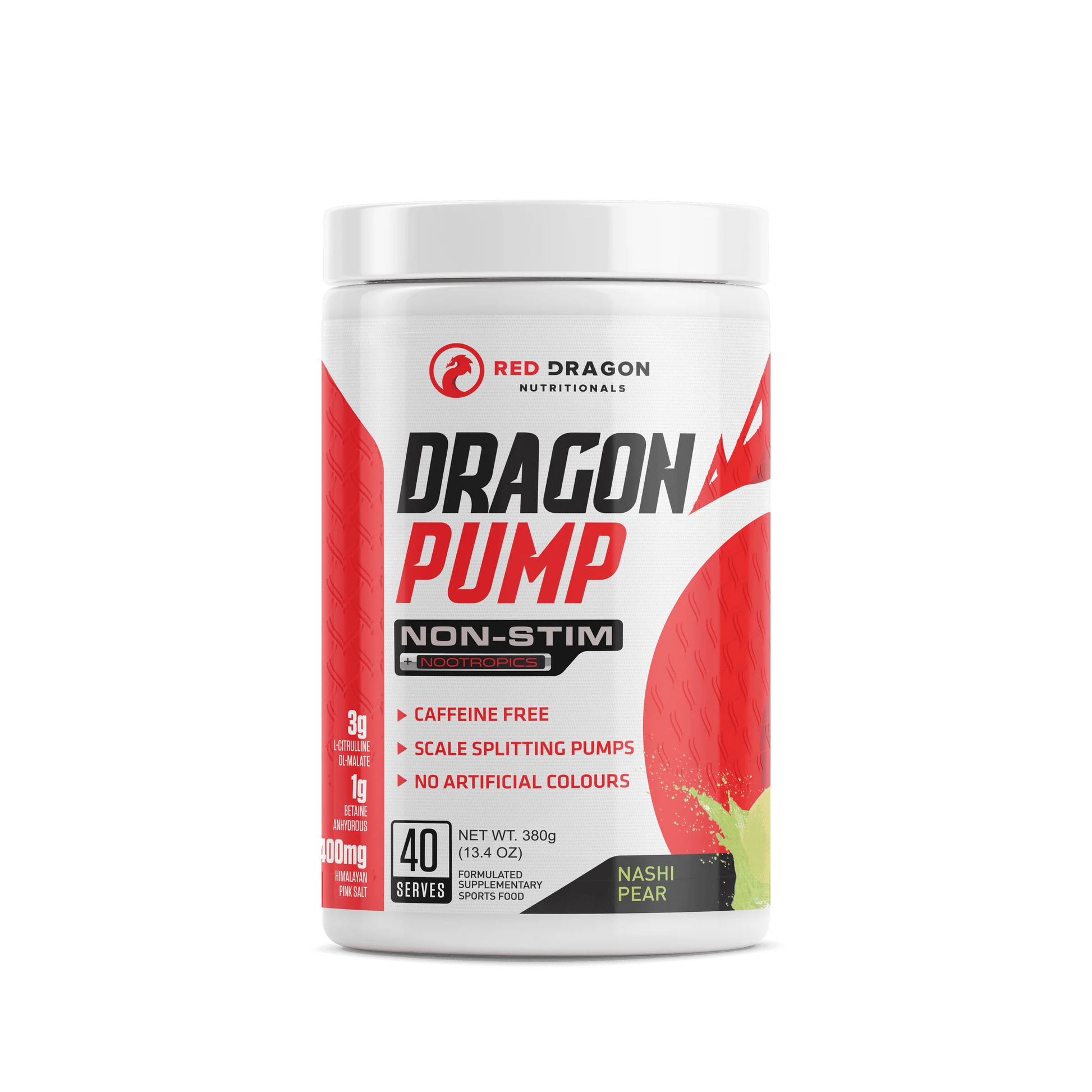 DRAGON PUMP NON-STIM PRE-WORKOUT by RED DRAGON