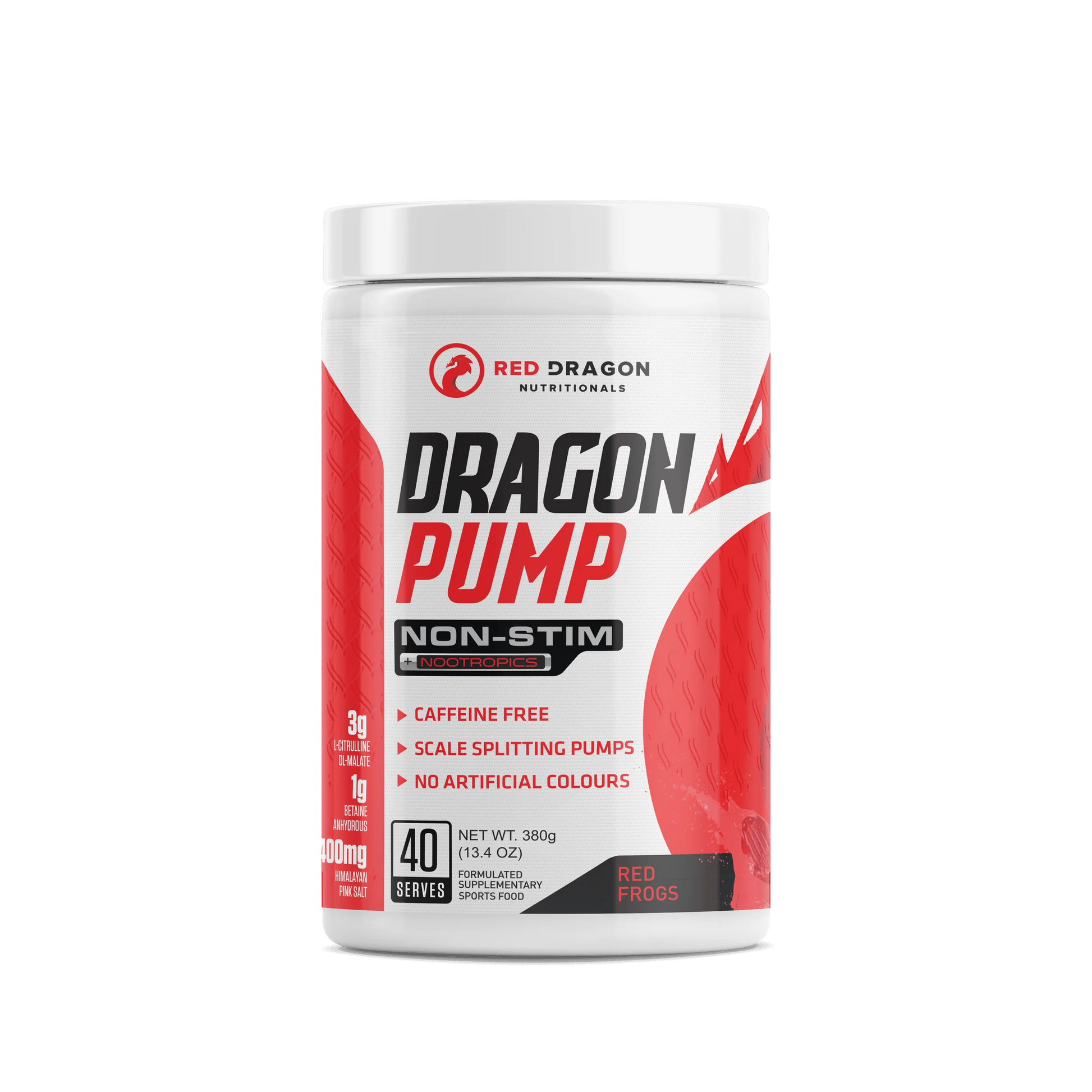 DRAGON PUMP NON-STIM PRE-WORKOUT by RED DRAGON