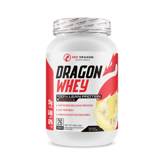 DRAGON WHEY 100% LEAN PROTEIN by RED DRAGON