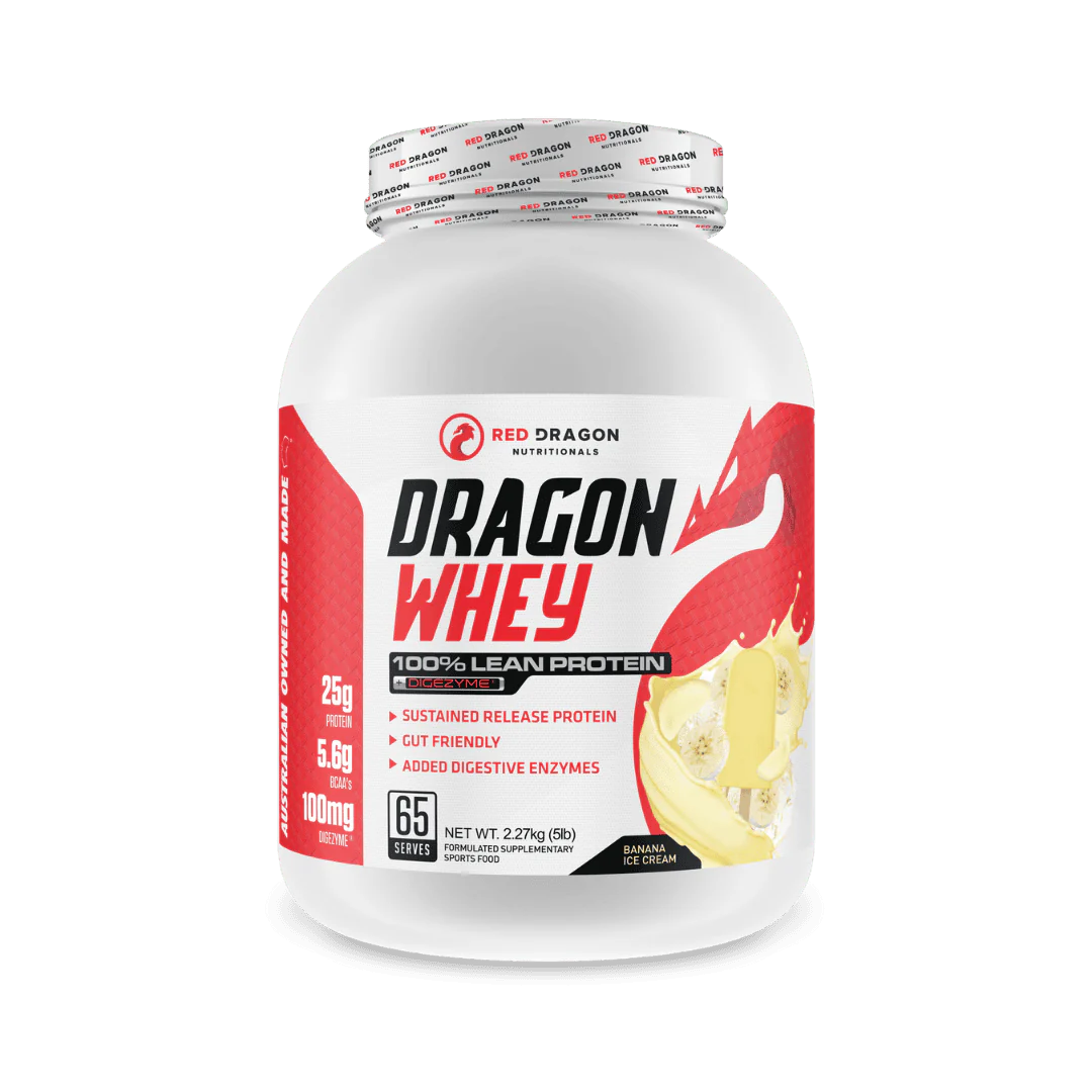 DRAGON WHEY 100% LEAN PROTEIN by RED DRAGON