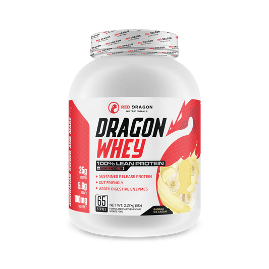 DRAGON WHEY 100% LEAN PROTEIN by RED DRAGON