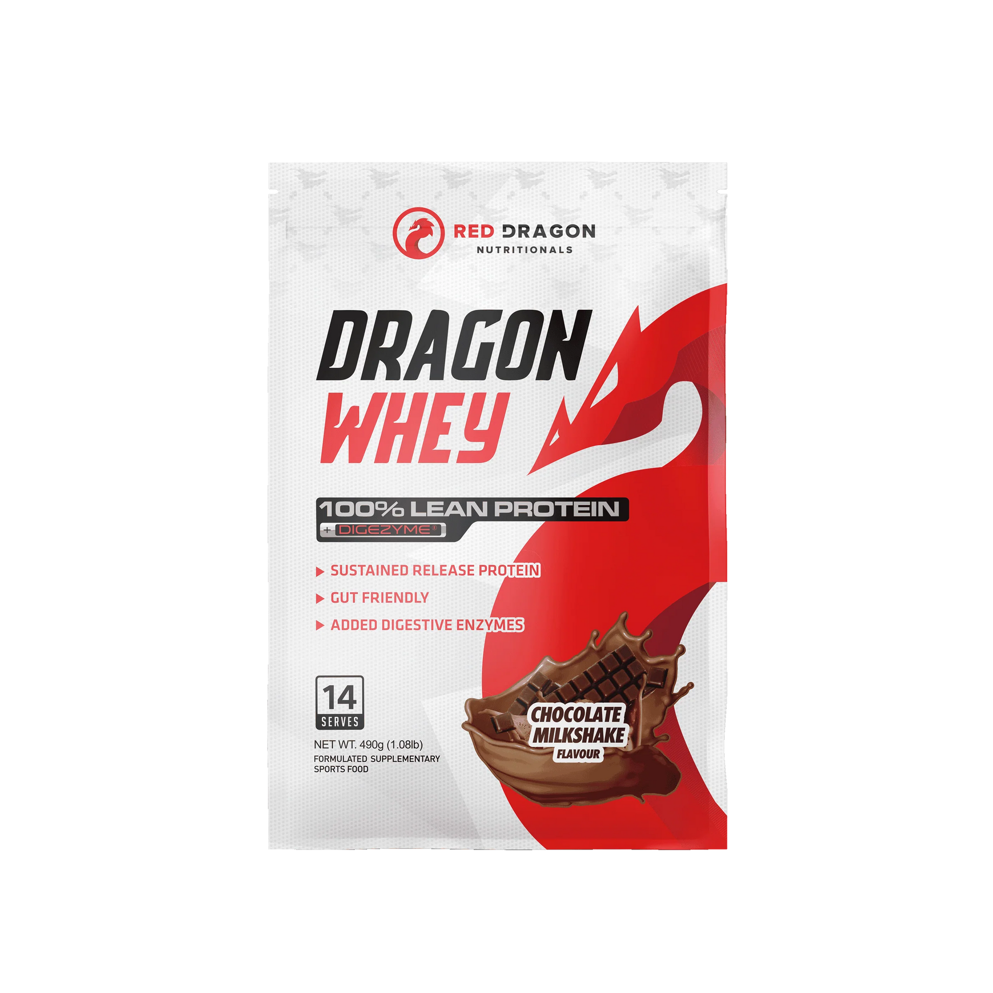 DRAGON WHEY 100% LEAN PROTEIN by RED DRAGON