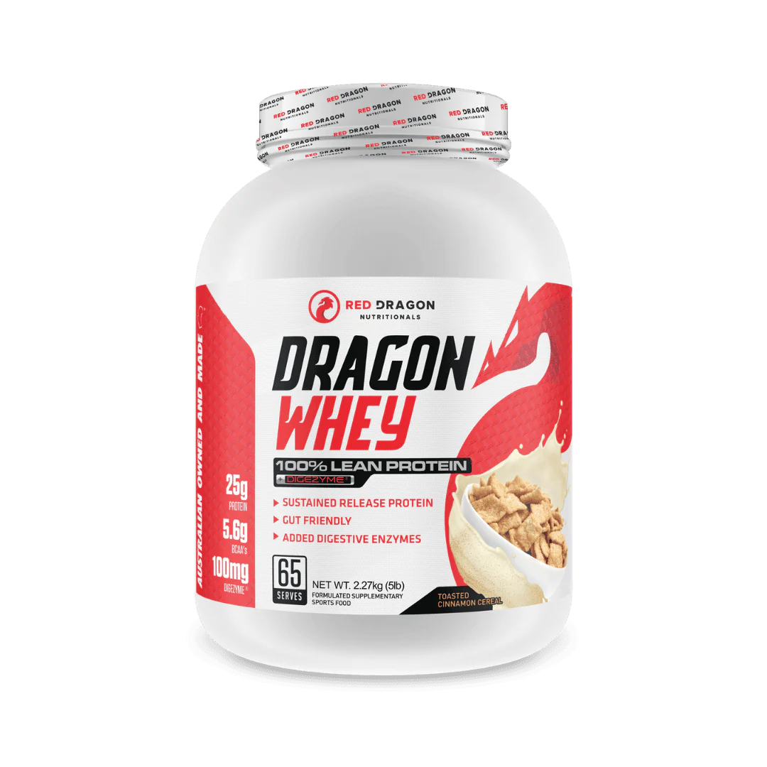 DRAGON WHEY 100% LEAN PROTEIN by RED DRAGON