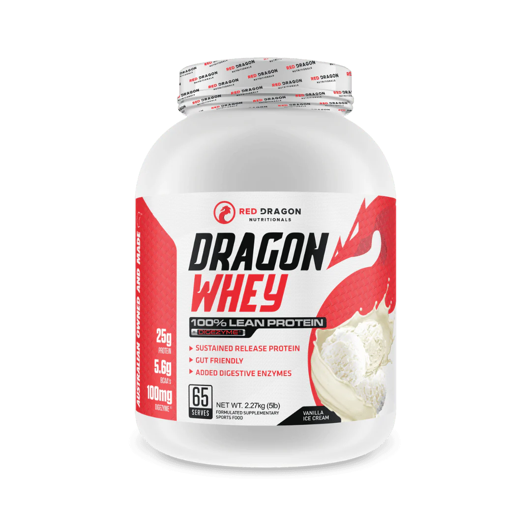 DRAGON WHEY 100% LEAN PROTEIN by RED DRAGON