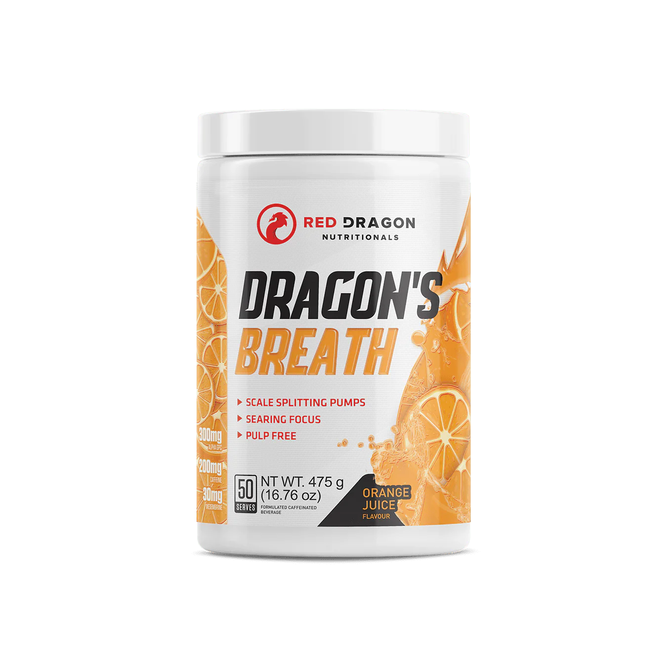 DRAGONS BREATH PRE-WORKOUT by RED DRAGON