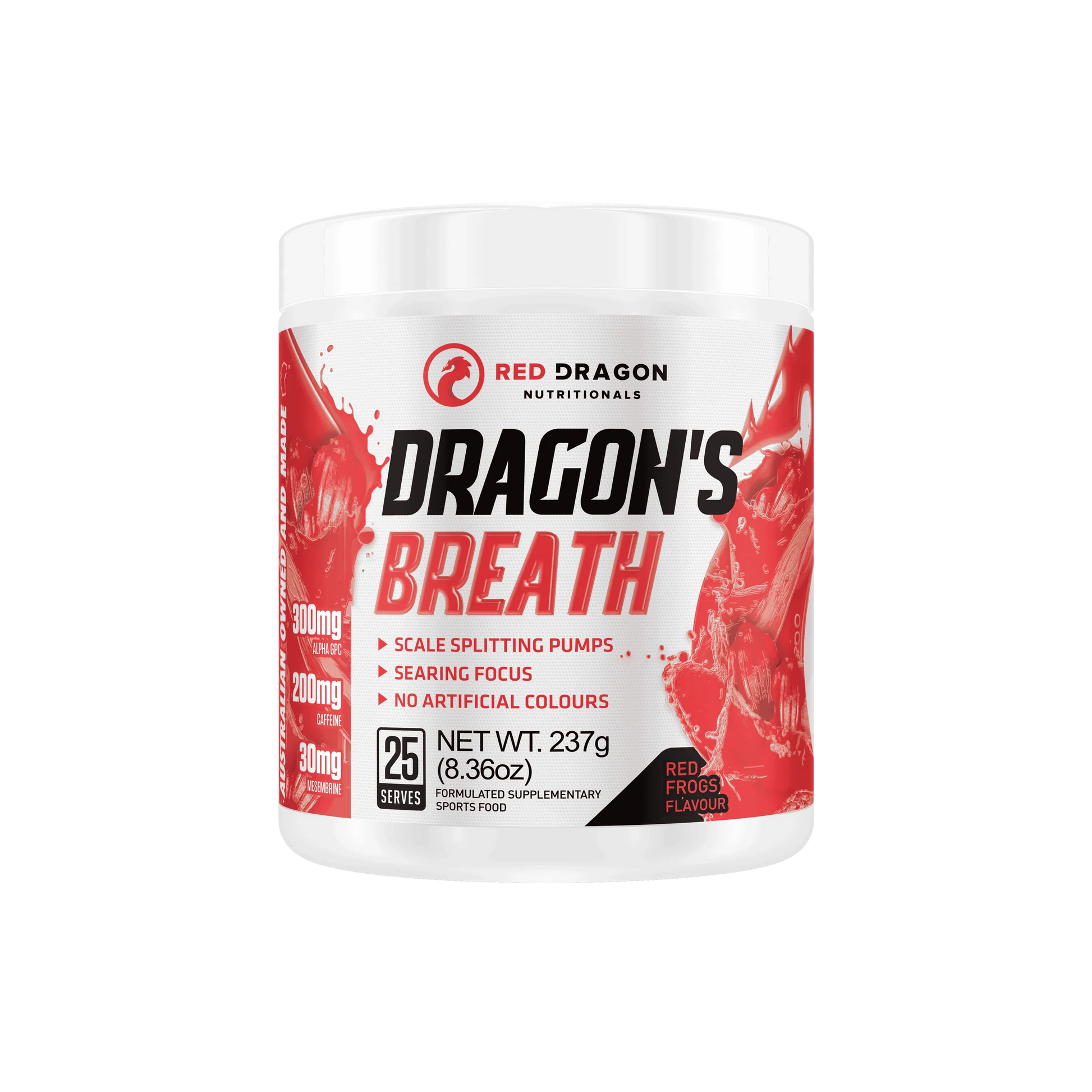DRAGONS BREATH PRE-WORKOUT by RED DRAGON