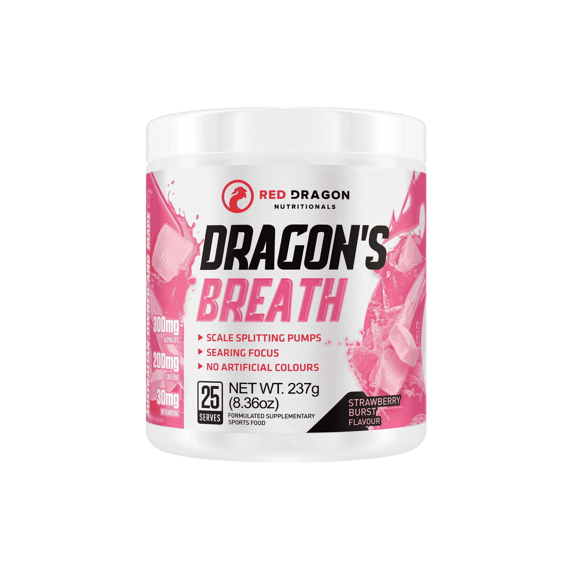 DRAGONS BREATH PRE-WORKOUT by RED DRAGON