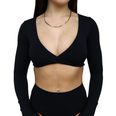 ESSENTIALS TWIST CROP by FRVR