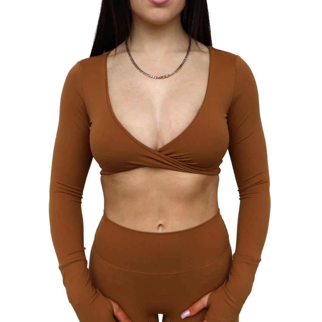 ESSENTIALS TWIST CROP by FRVR