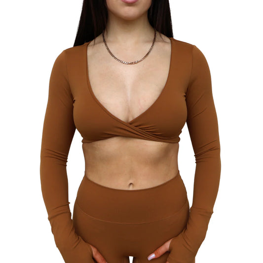 ESSENTIALS TWIST CROP by FRVR