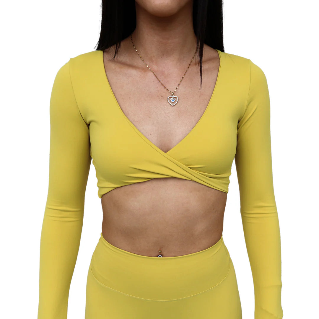 ESSENTIALS TWIST CROP by FRVR