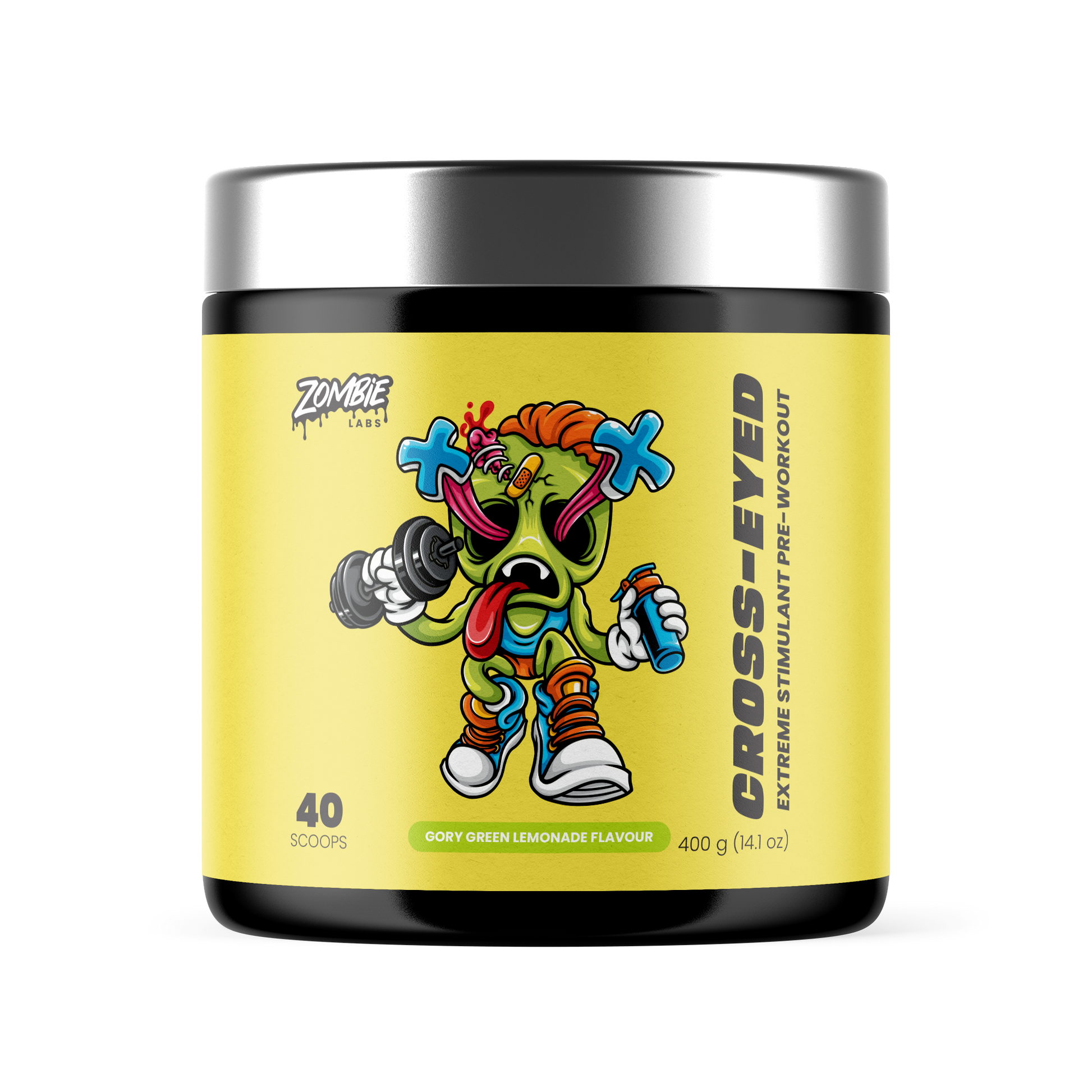 CROSS-EYED EXTREME PRE-WORKOUT by ZOMBIE LABS