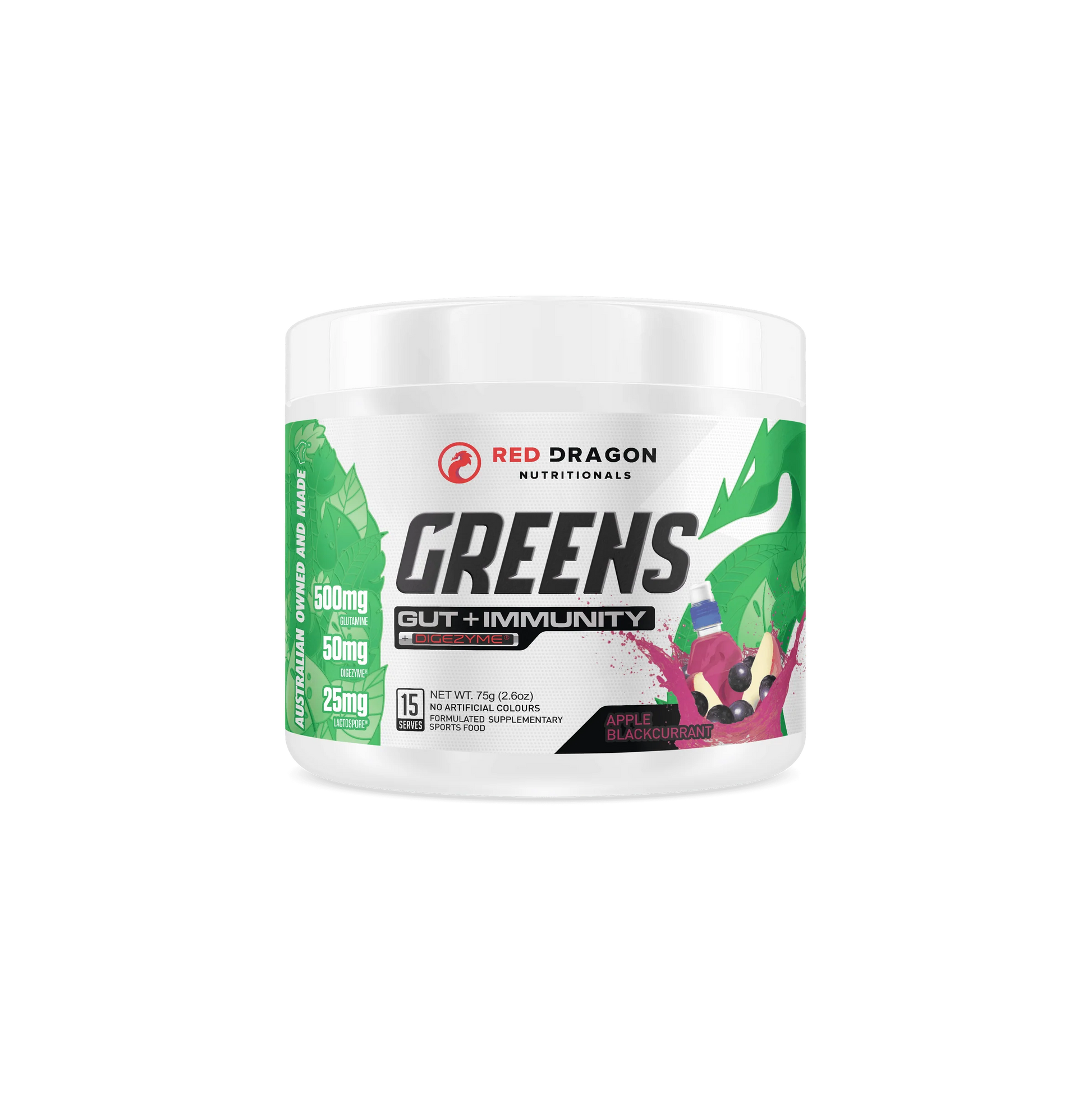 GREENS GUT + IMMUNITY by RED DRAGON