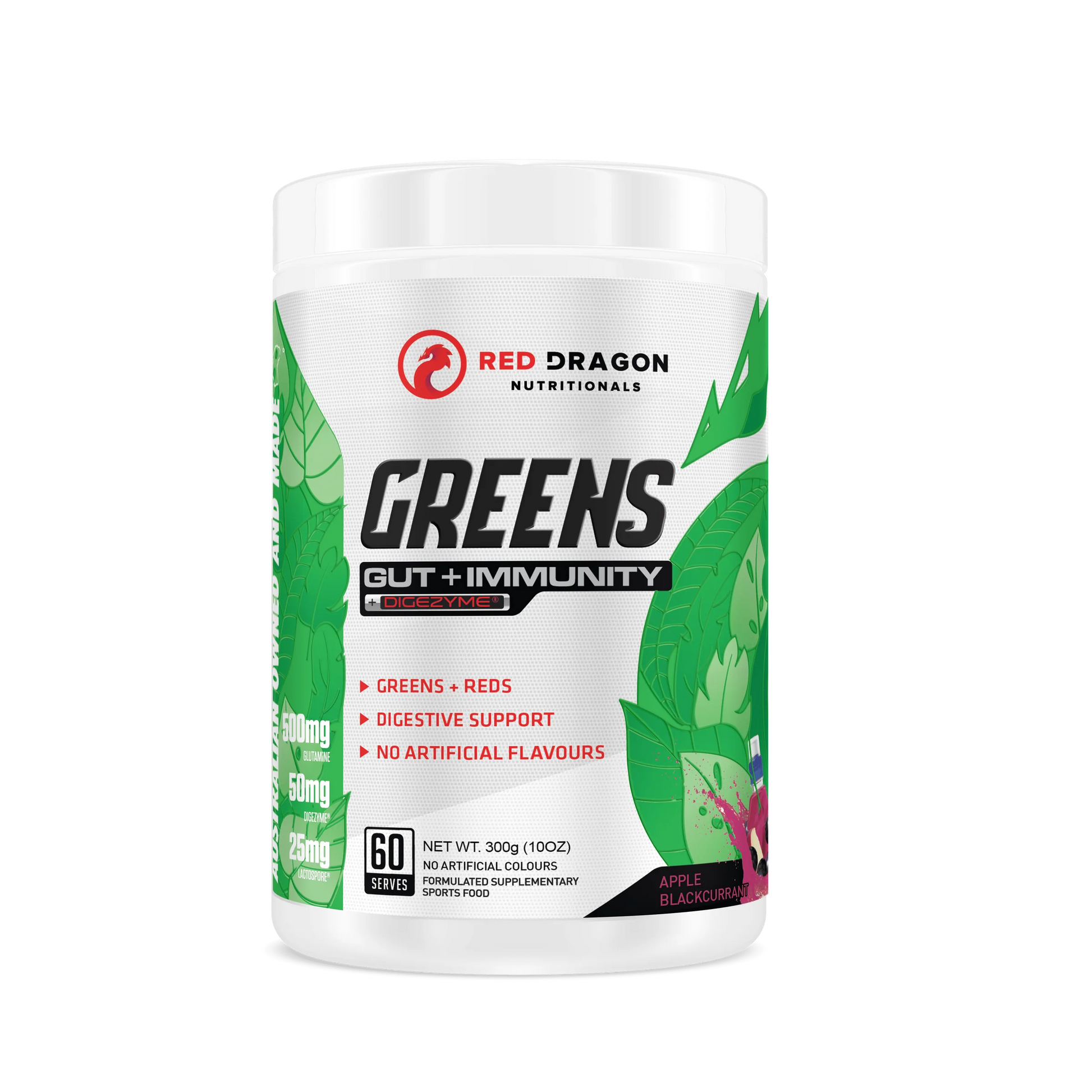 GREENS GUT + IMMUNITY by RED DRAGON