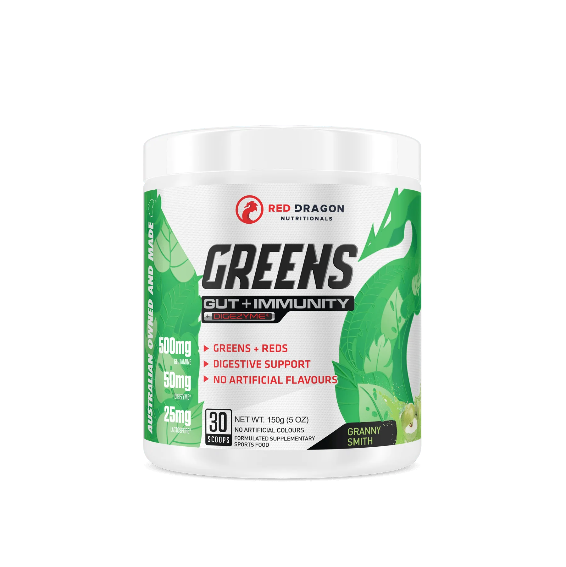 GREENS GUT + IMMUNITY by RED DRAGON