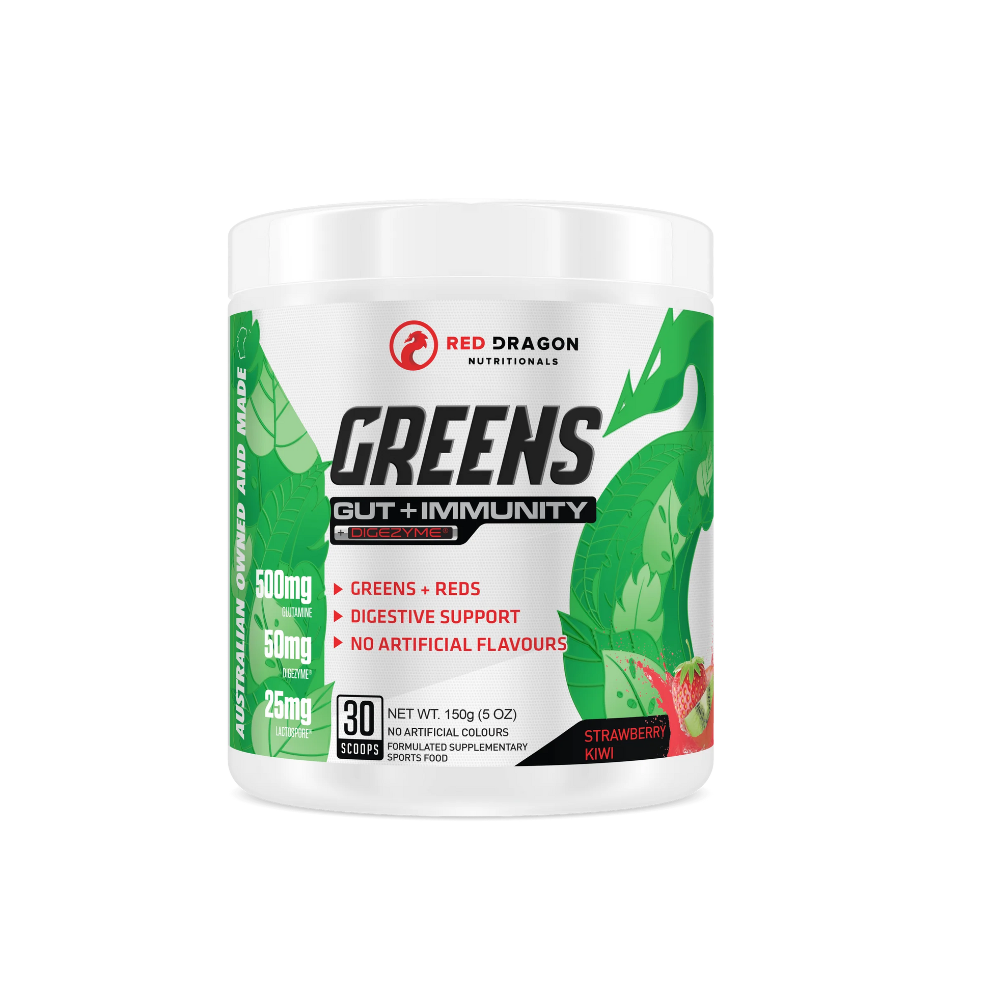 GREENS GUT + IMMUNITY by RED DRAGON