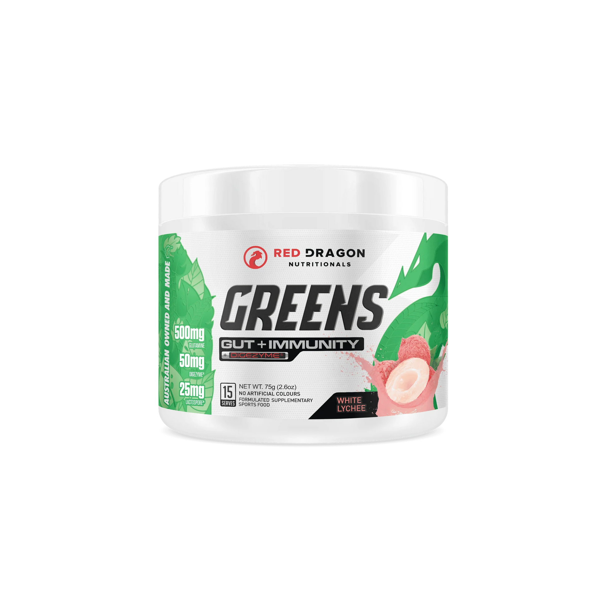 GREENS GUT + IMMUNITY by RED DRAGON