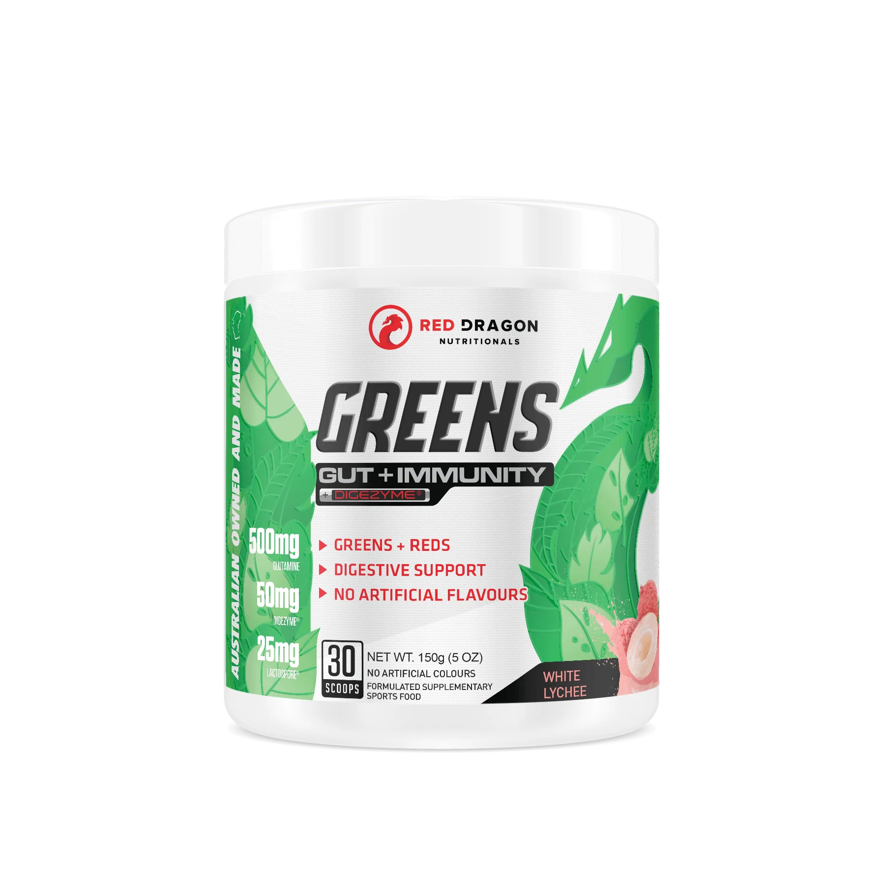 GREENS GUT + IMMUNITY by RED DRAGON