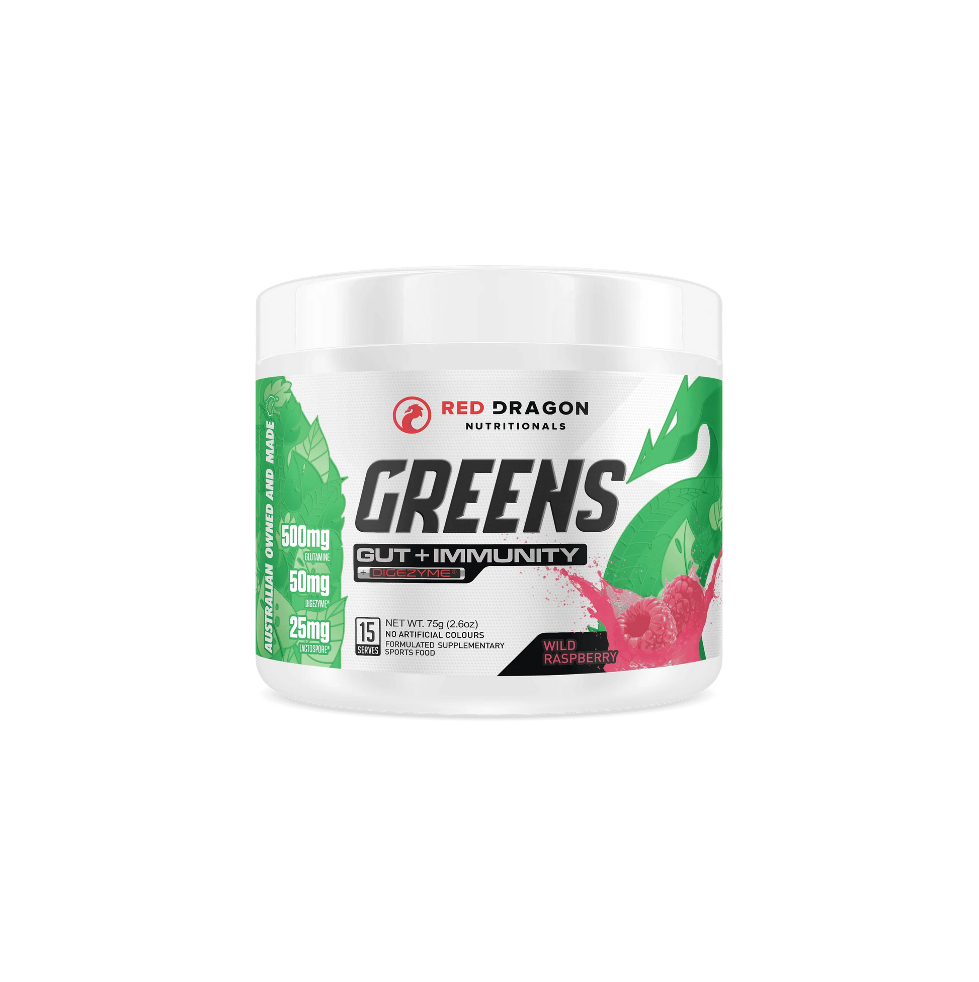 GREENS GUT + IMMUNITY by RED DRAGON