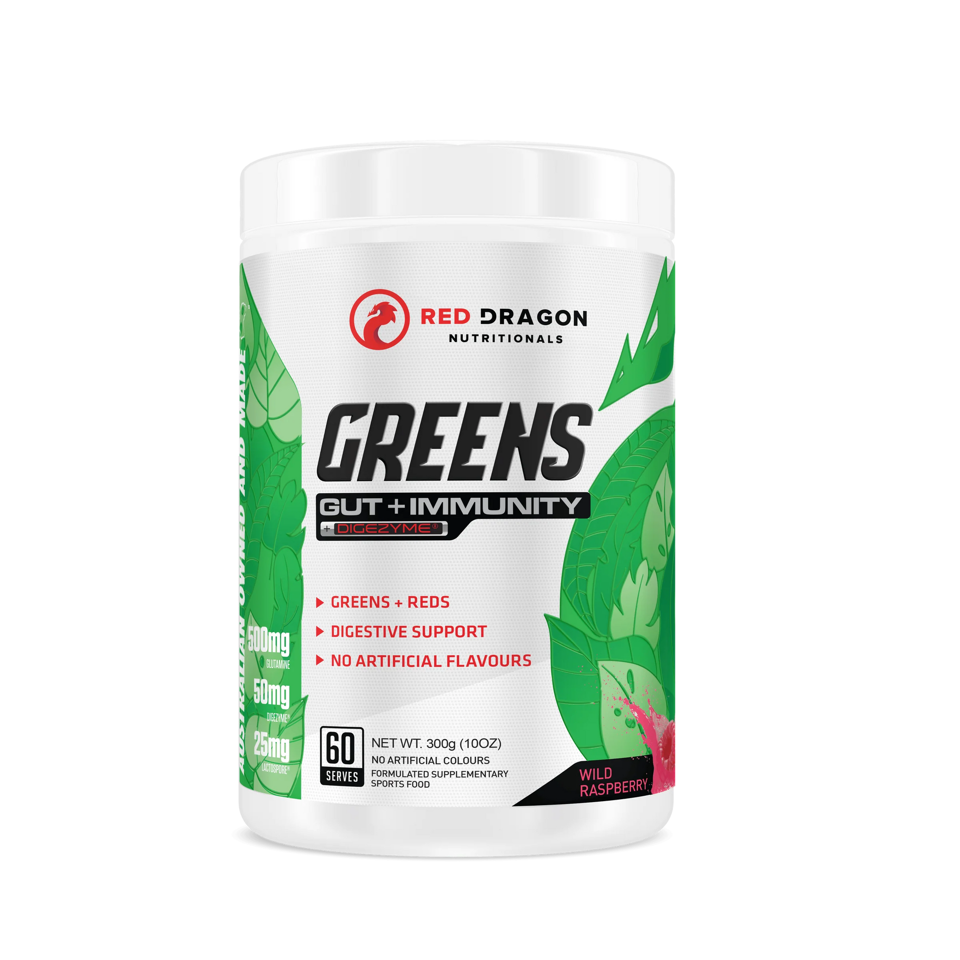 GREENS GUT + IMMUNITY by RED DRAGON