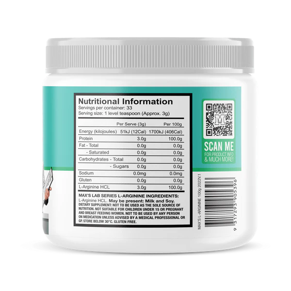 L-ARGININE by MAX'S