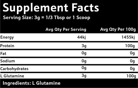 L-GLUTAMINE by KRUPT