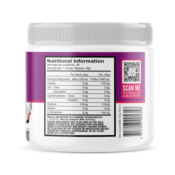 GLUTAMINE by MAX'S