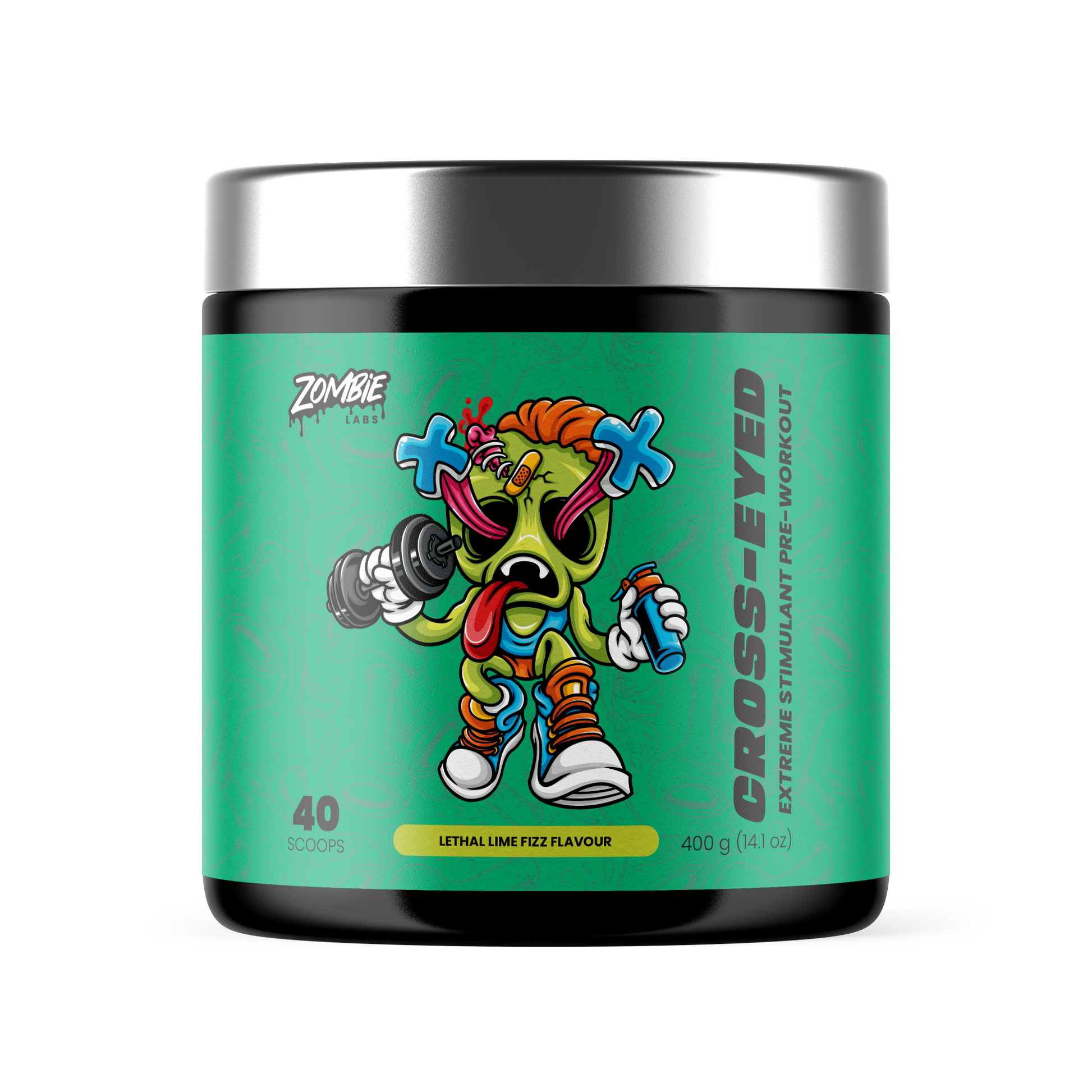 CROSS-EYED EXTREME PRE-WORKOUT by ZOMBIE LABS