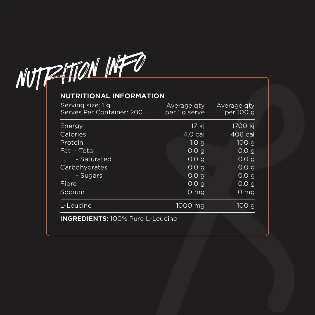 LEUCINE by SWITCH NUTRITION