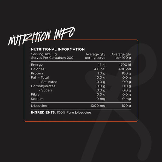 LEUCINE by SWITCH NUTRITION